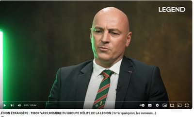 Tibor VASS membre du groupe Legend