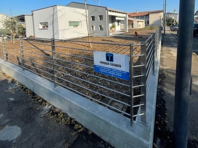RECINZIONE IN ACCIAIO INOX