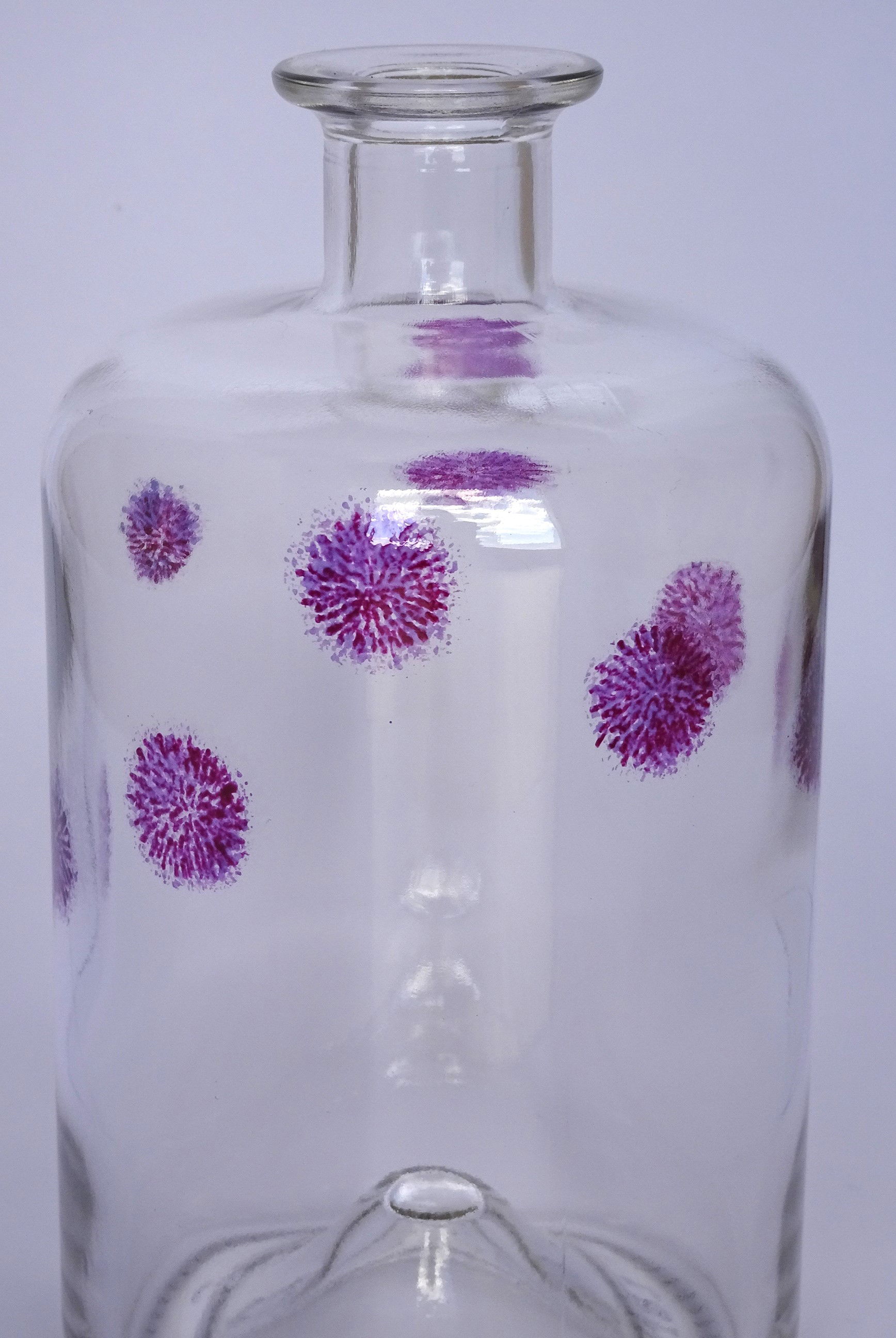 Jeux de matière sur le verre