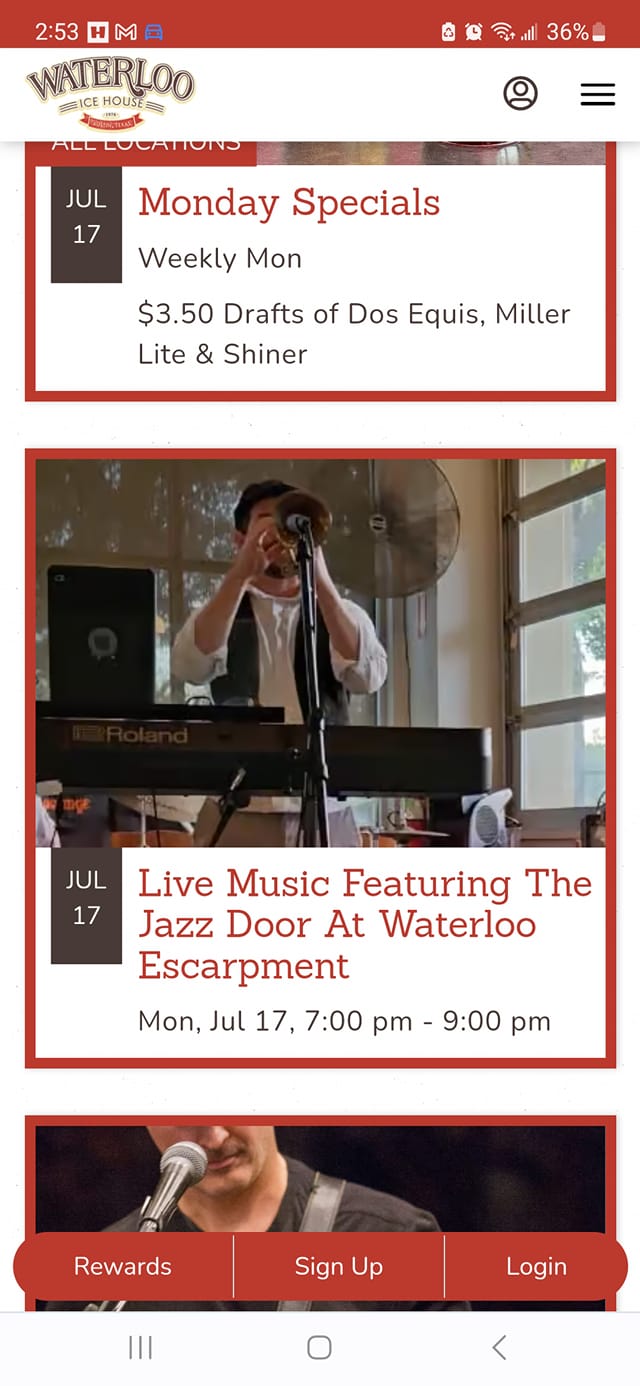 Waterloo Ice House - Jazz Month