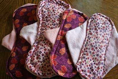 Keepers at Home-DIY Sanitary or menstrual pads