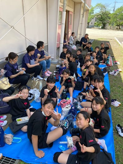 6/4 練習試合with桶川東さん、鴻巣サウスキッズ松原さん