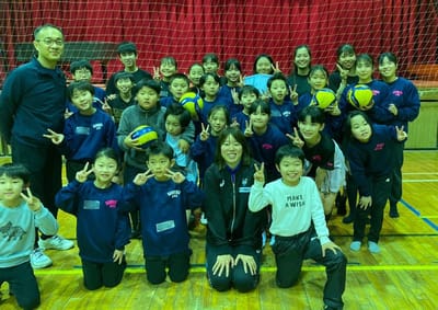 2/17 元日本代表の内瀬戸さん来訪