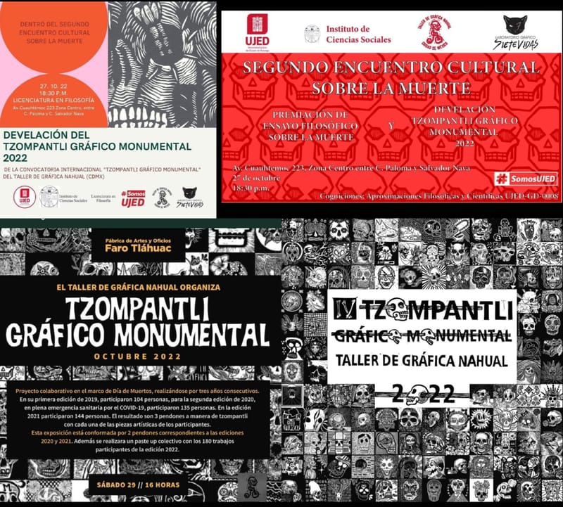 Tzompantli Gráfico monumental 2022