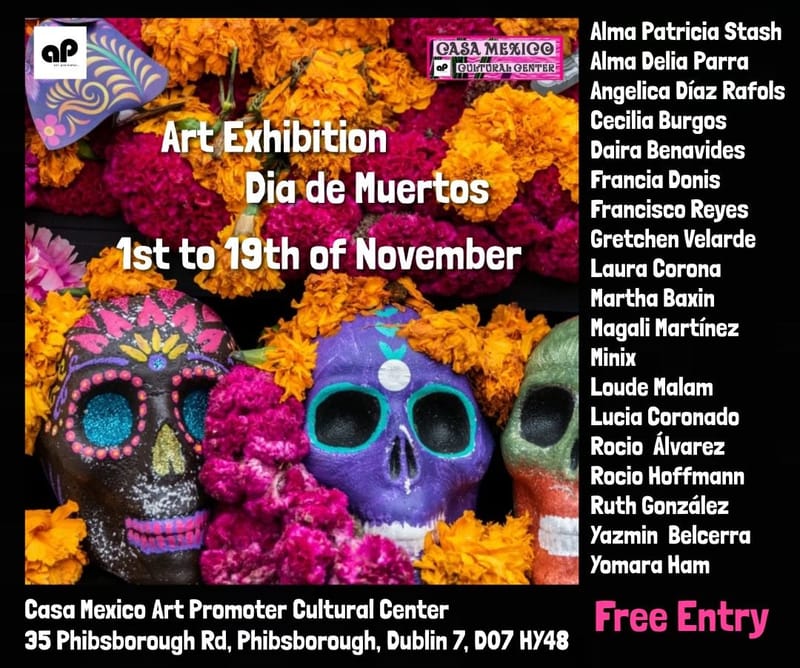 Exposición colectiva "Día de Muertos"