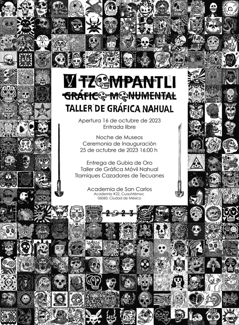 "Tzompantli Gráfico Monumental"