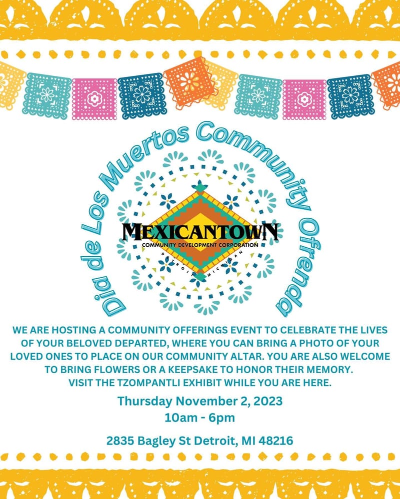 Tzompantli Reflexión Artística 2023, Detroit