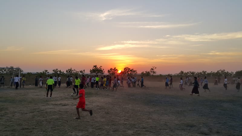 마을대항 축구대회