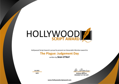 HOLLYWOOD SCRIPT AWARDS FINALIST AND HONORABLE MENTION