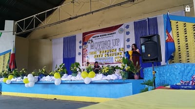 GUEST SPEAKER- PARTIDO MISSION ACADEMY  12TH MOVING UP EXERCISES APRIL 2, 2018