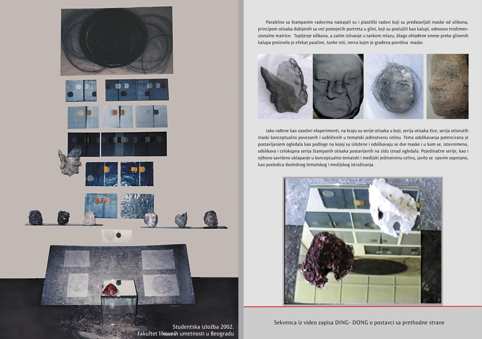 Студентска изложба, ФЛУ Београд (2002)
