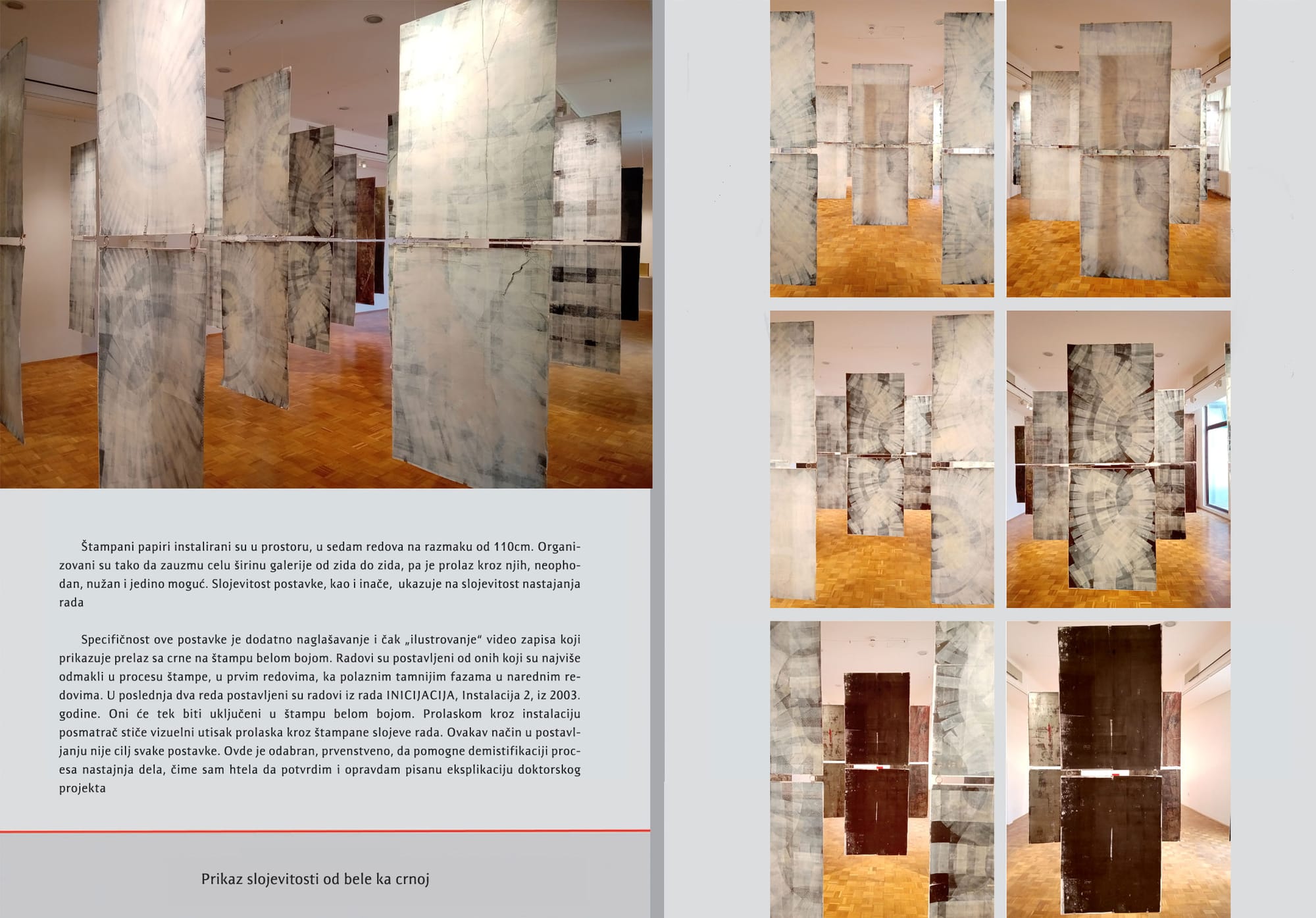 Докторски уметнички пројекат, Галерија СКЦ, Обреновац, 2019