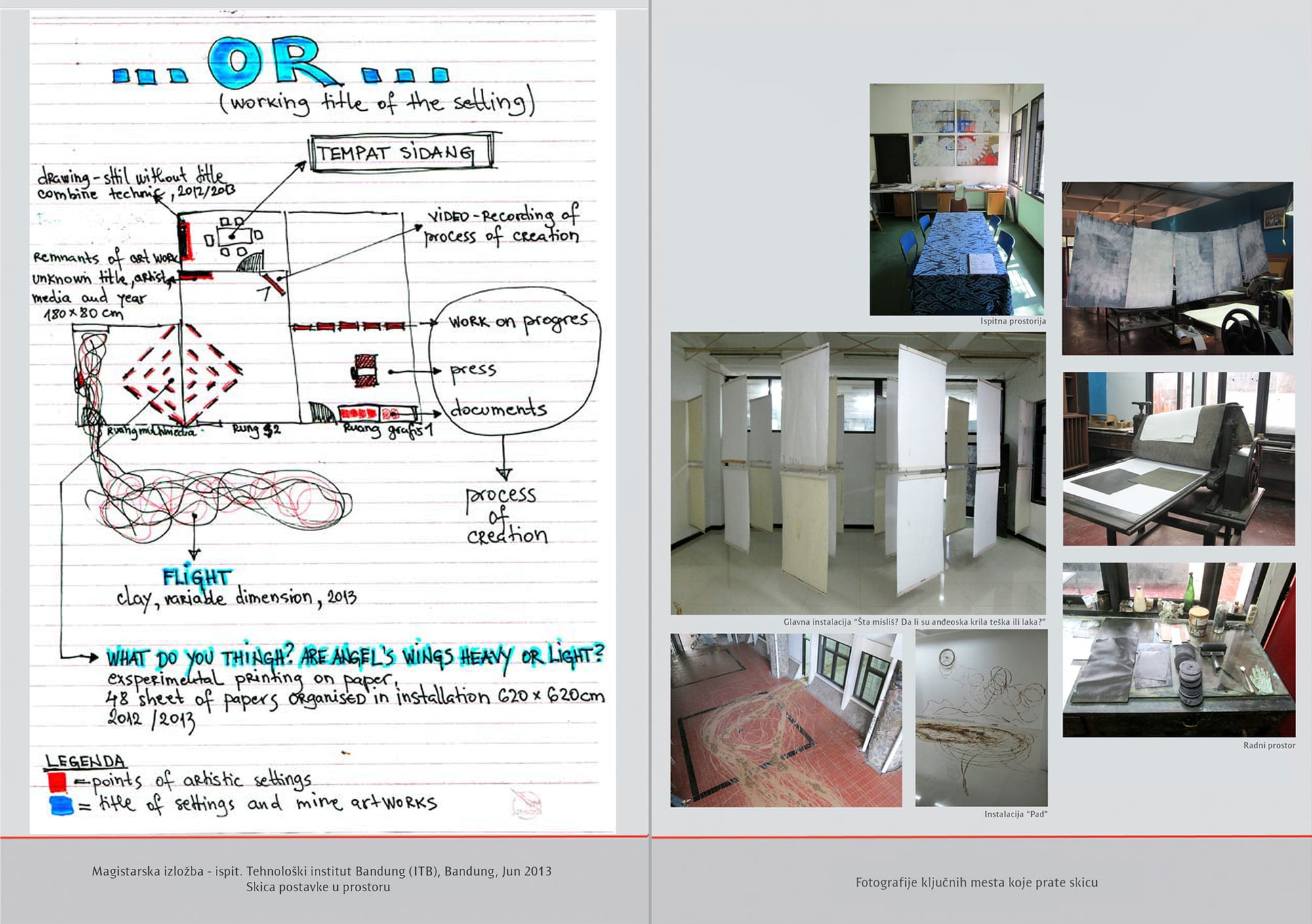 Мастер изложба, Технолошли институт ИТБ, Факултет за уметност и дизајн, Бандунг, Индонезија, 2013
