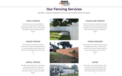 The most trusted name in fencing in Tampa,FL