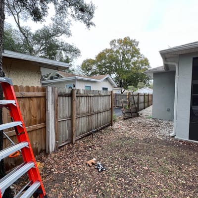 Vinyl And Wooden Fence Repairs By Fence Company Near Me