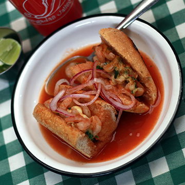 TORTA AHOGADA DE CAMARÓN