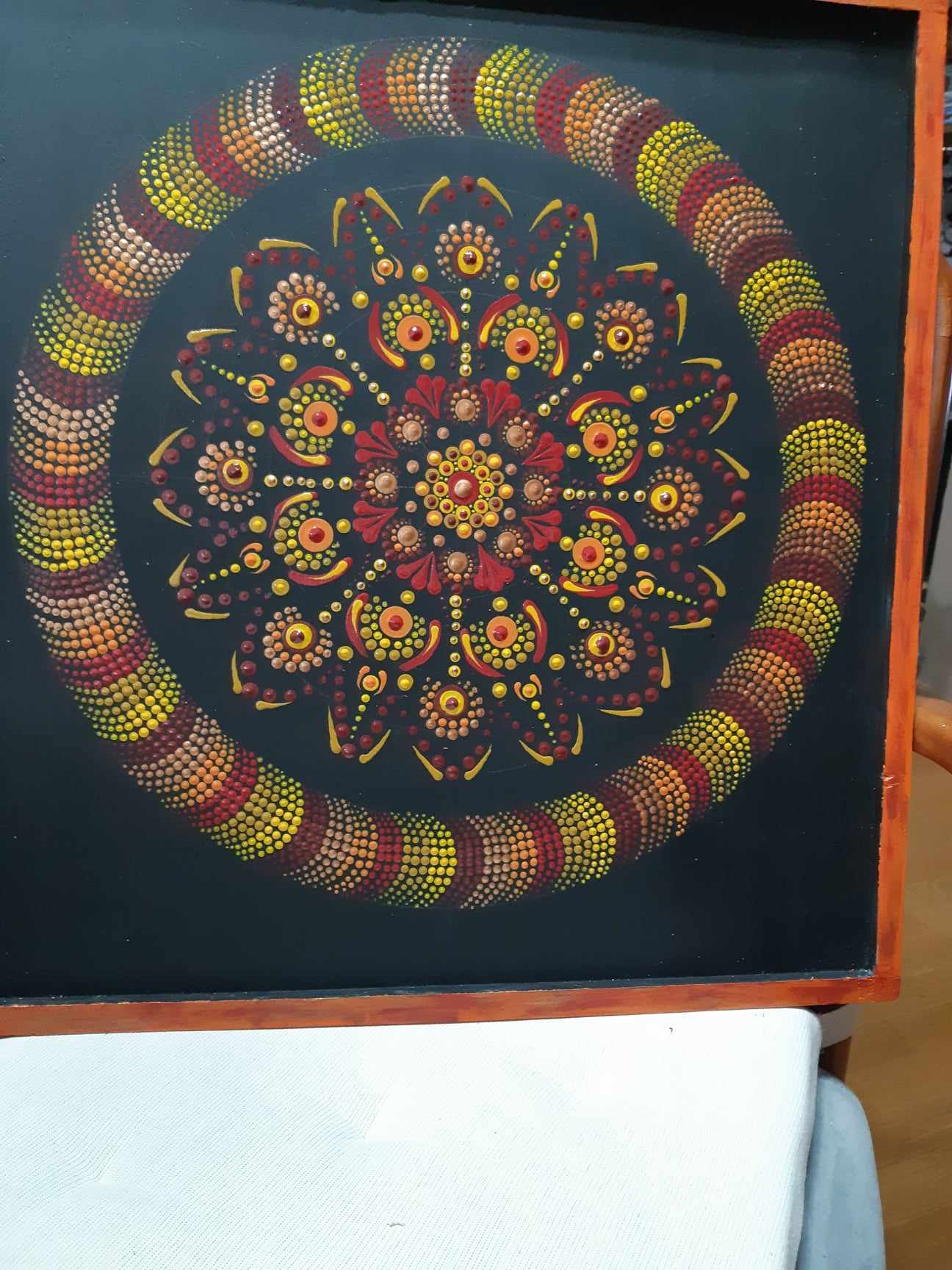 65x65 cm mandala - RENDELÉSRE - ELKELT