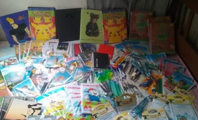 Doação de material escolar