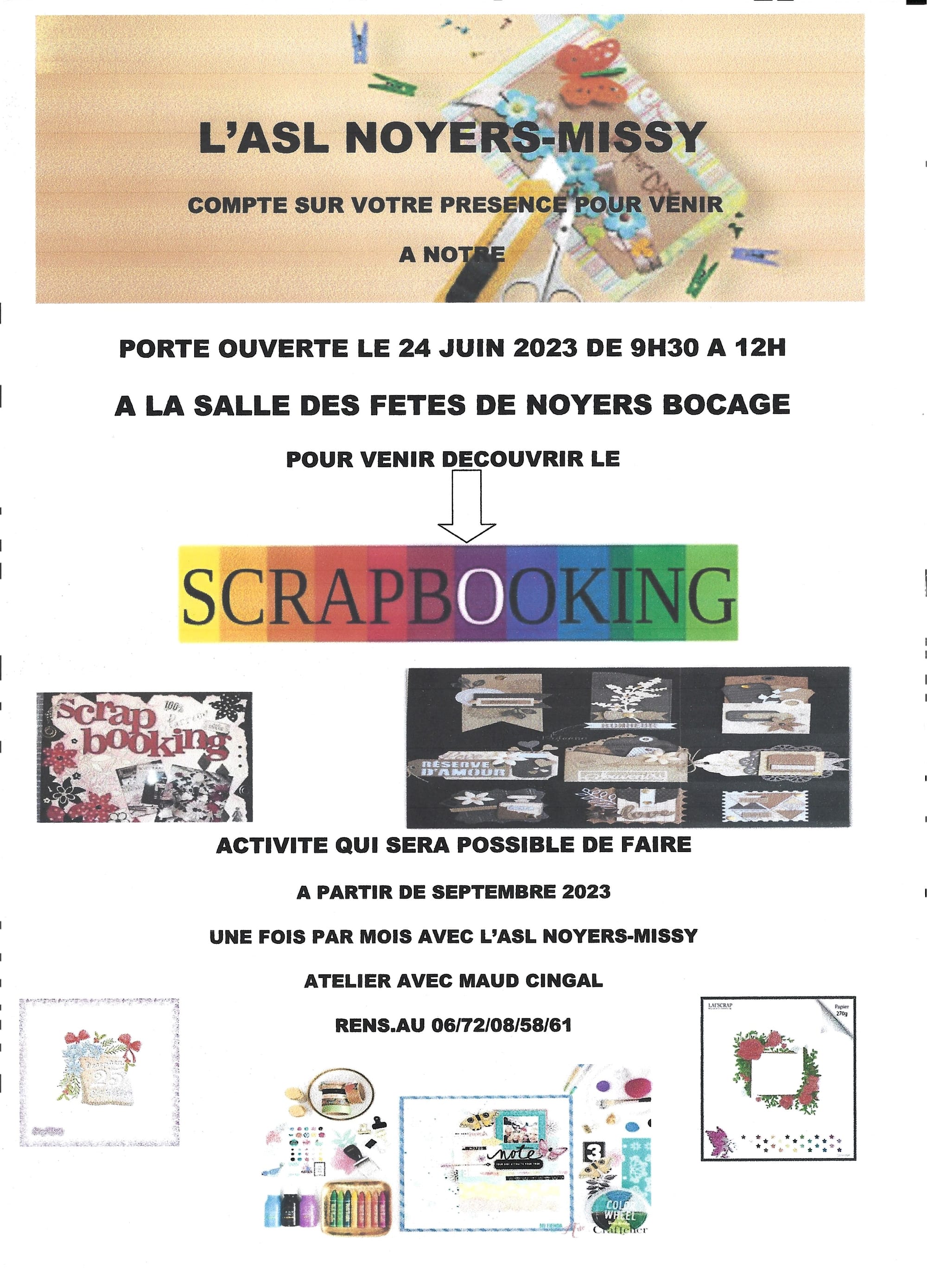 SCRAPBOOKING (Saison 2023/24)