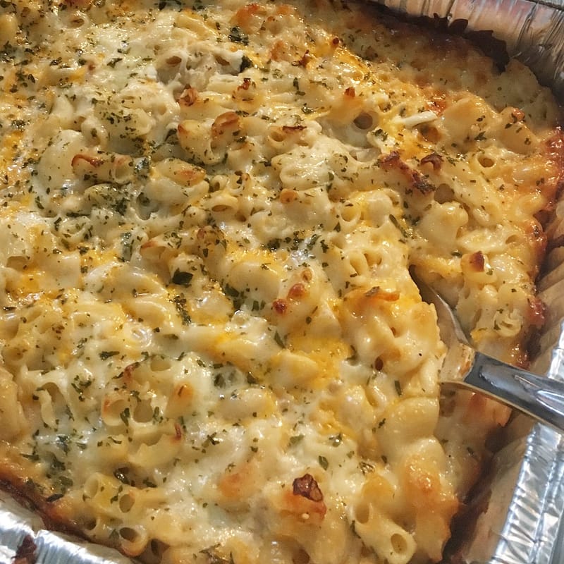 BBQ smoked Mac -n- Cheese