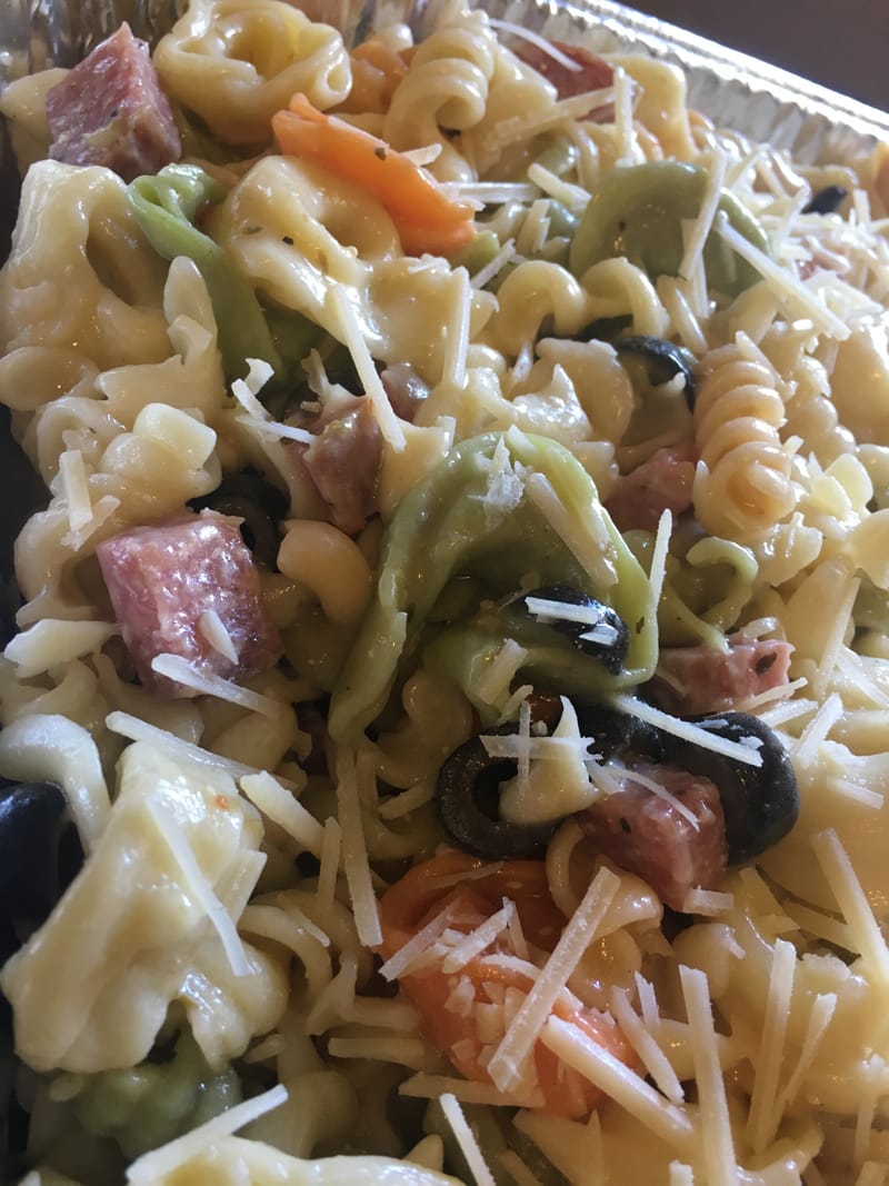 Cheese Stuffed Tortellini Pasta Salad