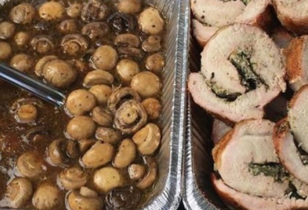 Garlic Balsamic Glazed Mushrooms