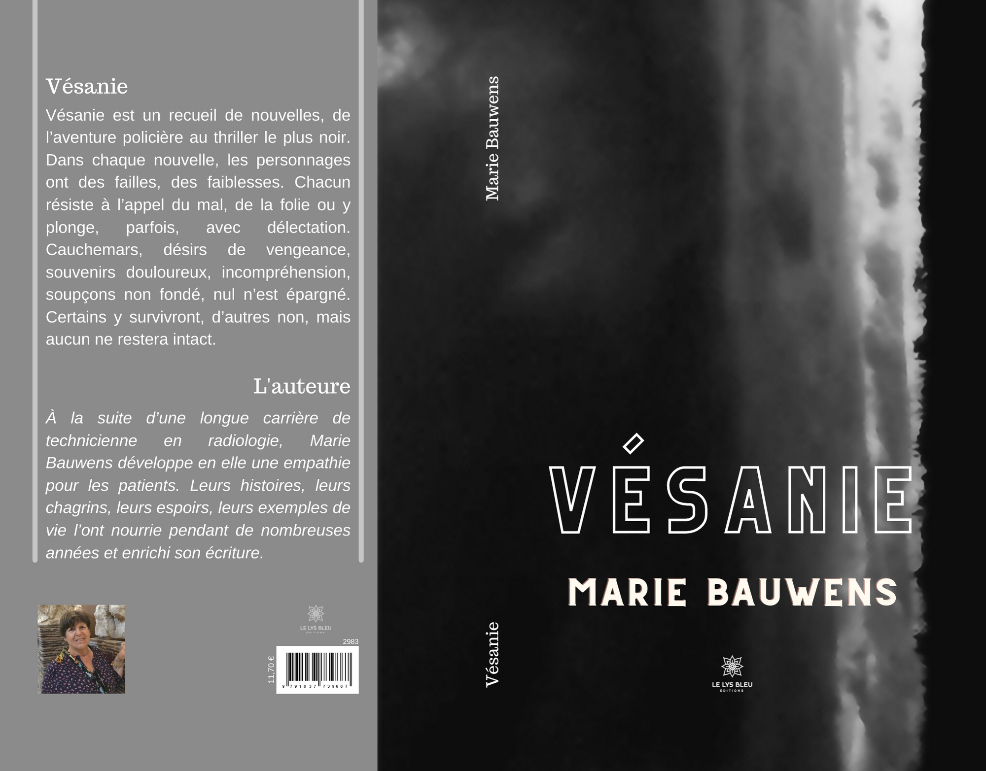 Vésanie est un recueil de nouvelles  thrillers et policiers. 
C'est un genre que je n'avais jamais abordé, pas toujours 
facile.
J'ai eu énormément de plaisir à l'écrire, j'espère que vous 
en aurez 
autant à le lire.