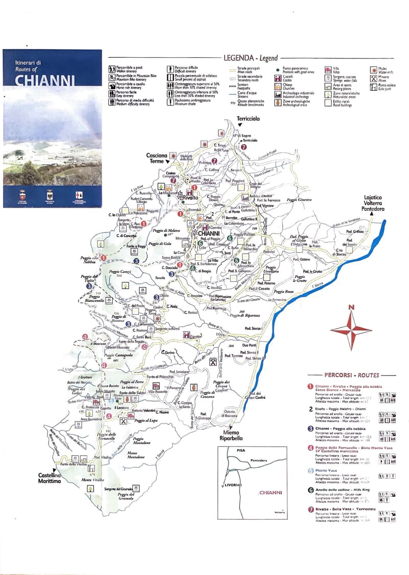 Circuiti CA (Cammino ed Avventura) a Chianni