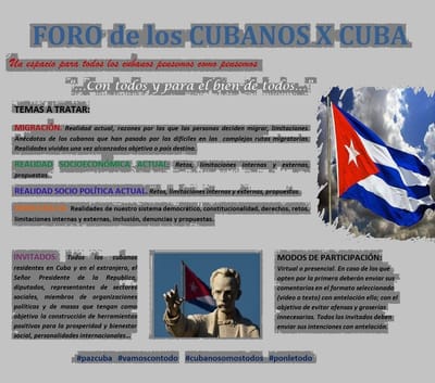 Un espacio para fomentar el debate con todos cubanos... image