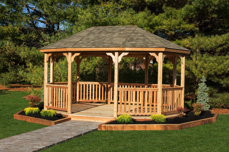 CUSTOM GAZEBOS IN ALUMINUM