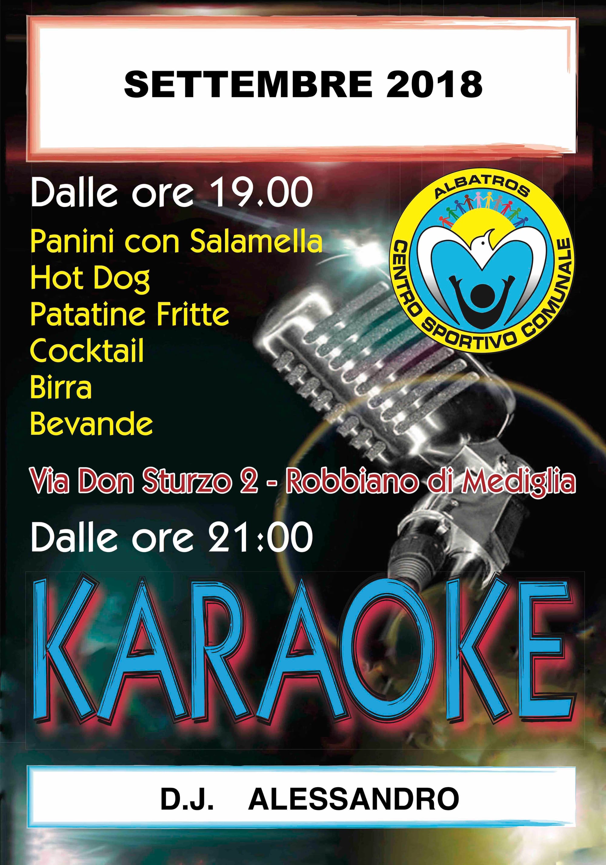 Serata KARAOKE