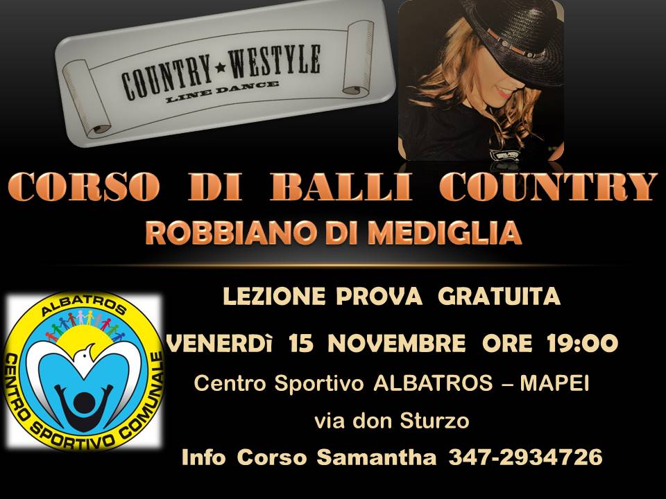 Corso di Balli COUNTRY