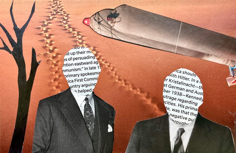 LEFT: Is Finished Democracy? (2022) 15.5 cm x 10.5 cm ~ CENTRE: Is Finished Democracy? II (2022) 20 cm x 25.5 cm ~ RIGHT: Is Finished Democarcy? III (2022) 18 cm x 13.5 cm