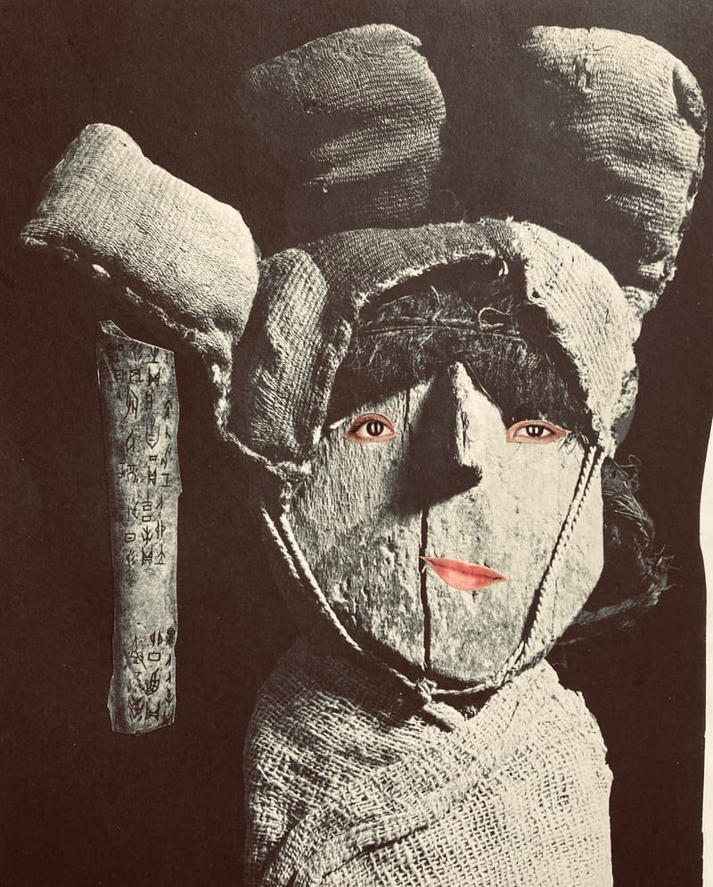 LEFT: Love Will Tear Us Apart (2023) 15 cm x 12 cm ~ CENTRE: Neighbourhood of Infinity (2023) 12 cm x 16 cm ~ RIGHT: Atom Heart Mother (2023) 20 cm x 24 cm