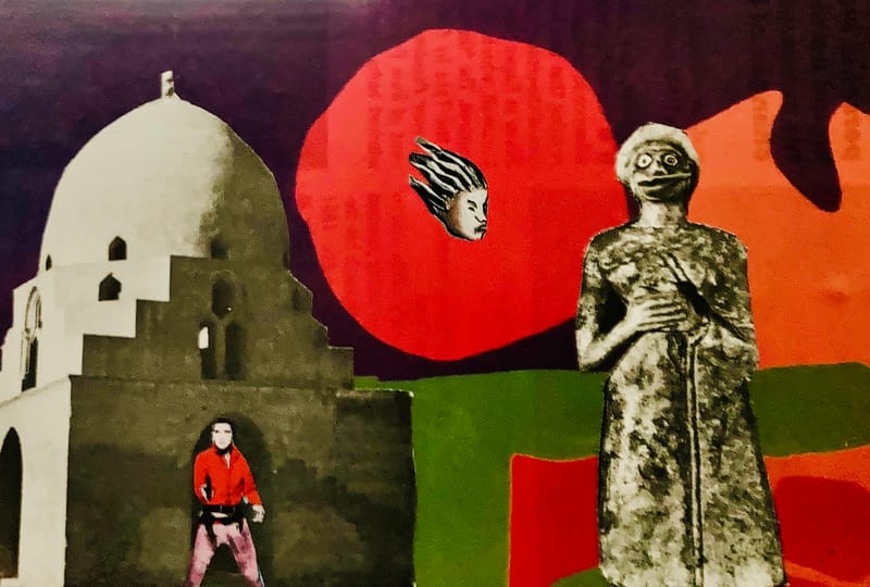 LEFT: Thus Spake Zarathustra  (2023) 16 cm x 11 cm ~ CENTRE: Fever In, Fever Out (2023) 21 cm x 26 cm ~ RIGHT: The Killing Moon (2023) 17 cm x 13 cm