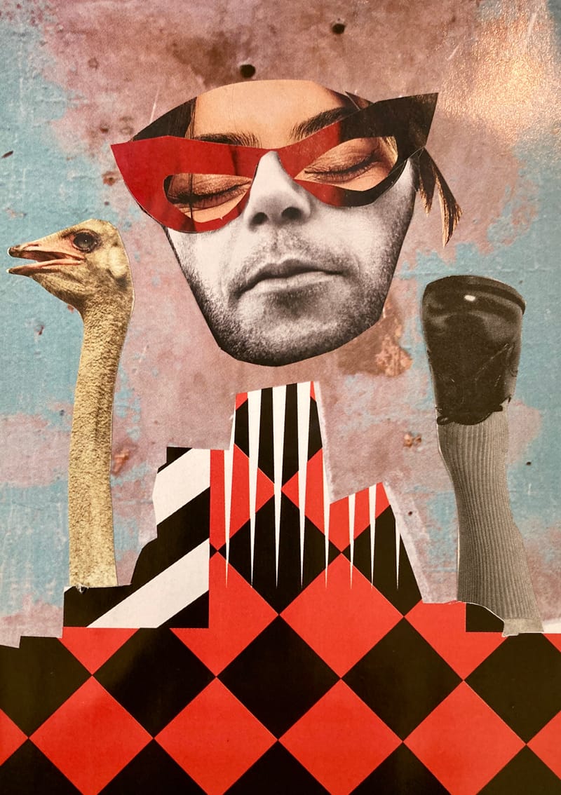 LEFT: Masquerade (2024) 18 cm x 13 cm ~ CENTRE: Kong Up Close and Personal (2024) 20.5 cm x 25.5 cm ~ RIGHT: Winter Is Coming (2024) 17 cm x 12 cm