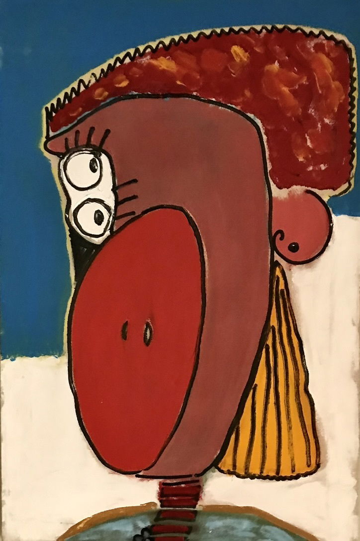 LEFT: Triptych Top (1987) 50 cm x 76 cm ~ CENTRE: Triptych Middle (1987) 50 cm x 76 cm ~ RIGHT: Triptych Bottom (1987) 50 cm x 76 cm