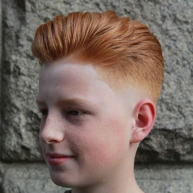 Barber Style Haircut