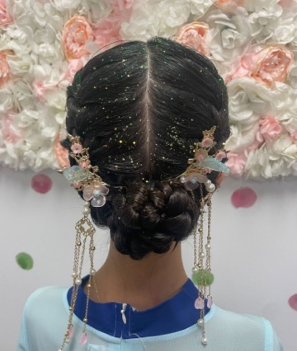Flower Girl Hair