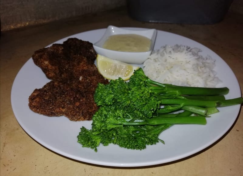 Crocodile schnitzel