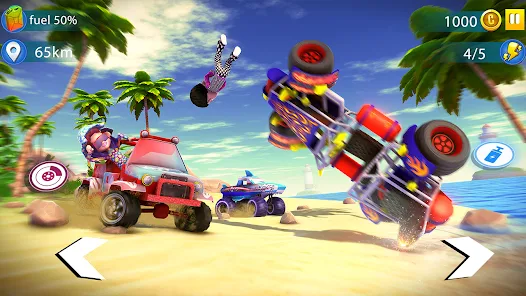 Beach Buggy Car Rush Game