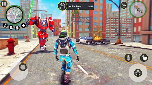 City Ropehero: Fighting Games