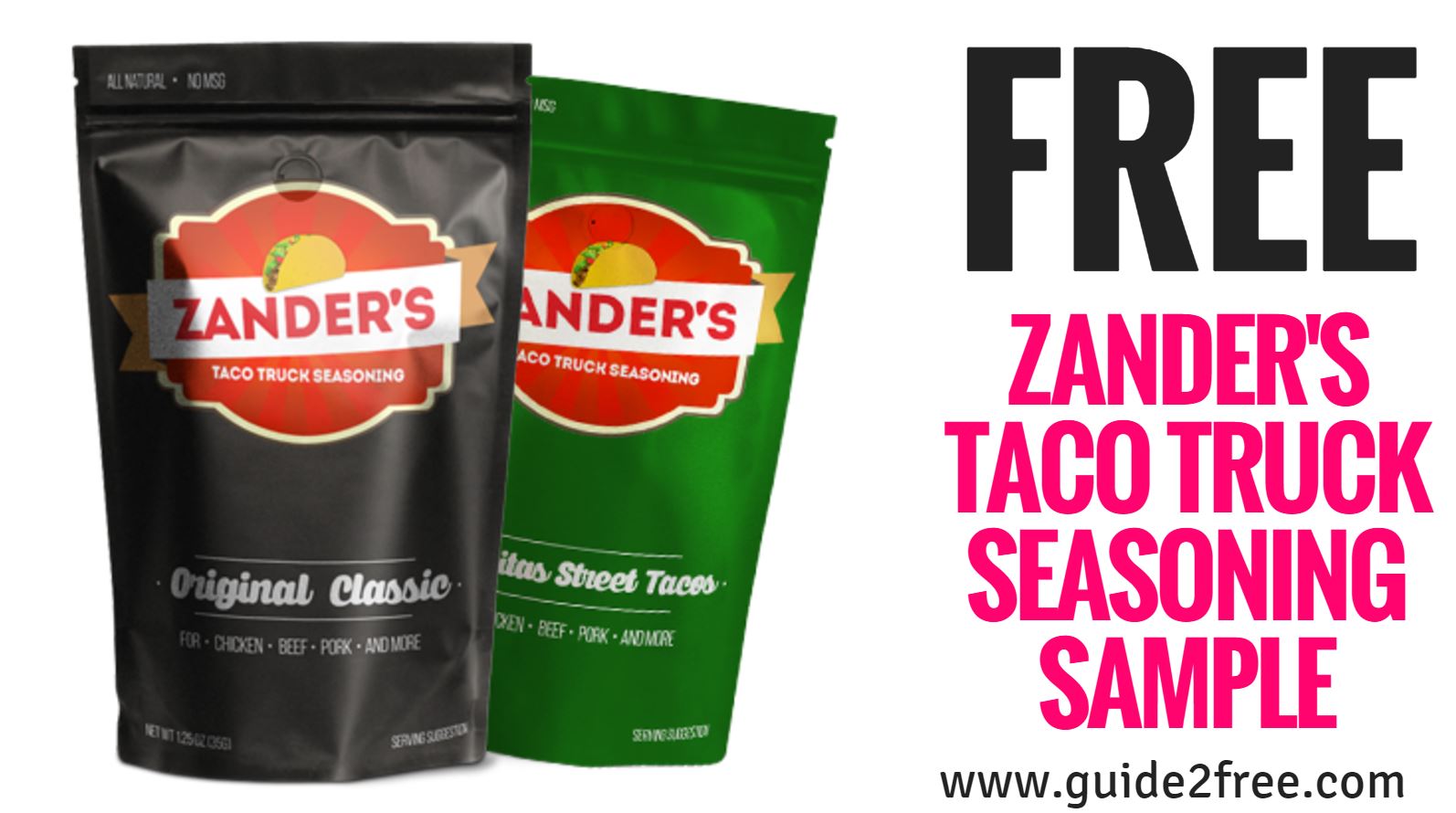 FREE Sample Zander’s Taco Truck Seasoning