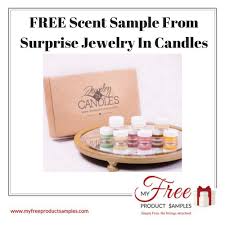 Free Candles Samples from Surprise Jewelry In Candles