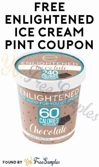 FREE Coupon by mail for FREE ENLIGHTENED Ice Cream!