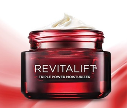 FREE L’Oreal Revitalift Triple Power Moisturizer Sample