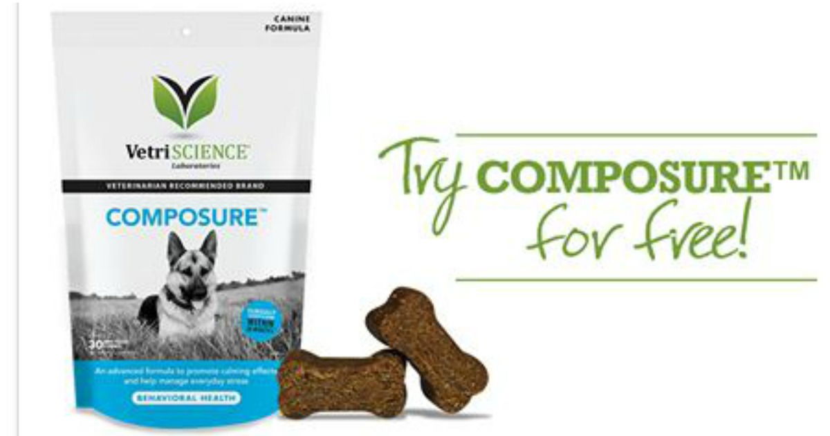 FREE Sample of VetriScience Composure Dog Chews