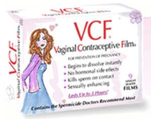 FREE VCF Vaginal Contraceptive Film Sample