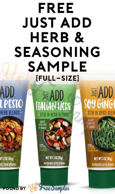 Free Full-Size Just Add Herb Samples