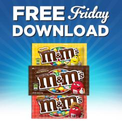 Krogers Free Friday M&M's